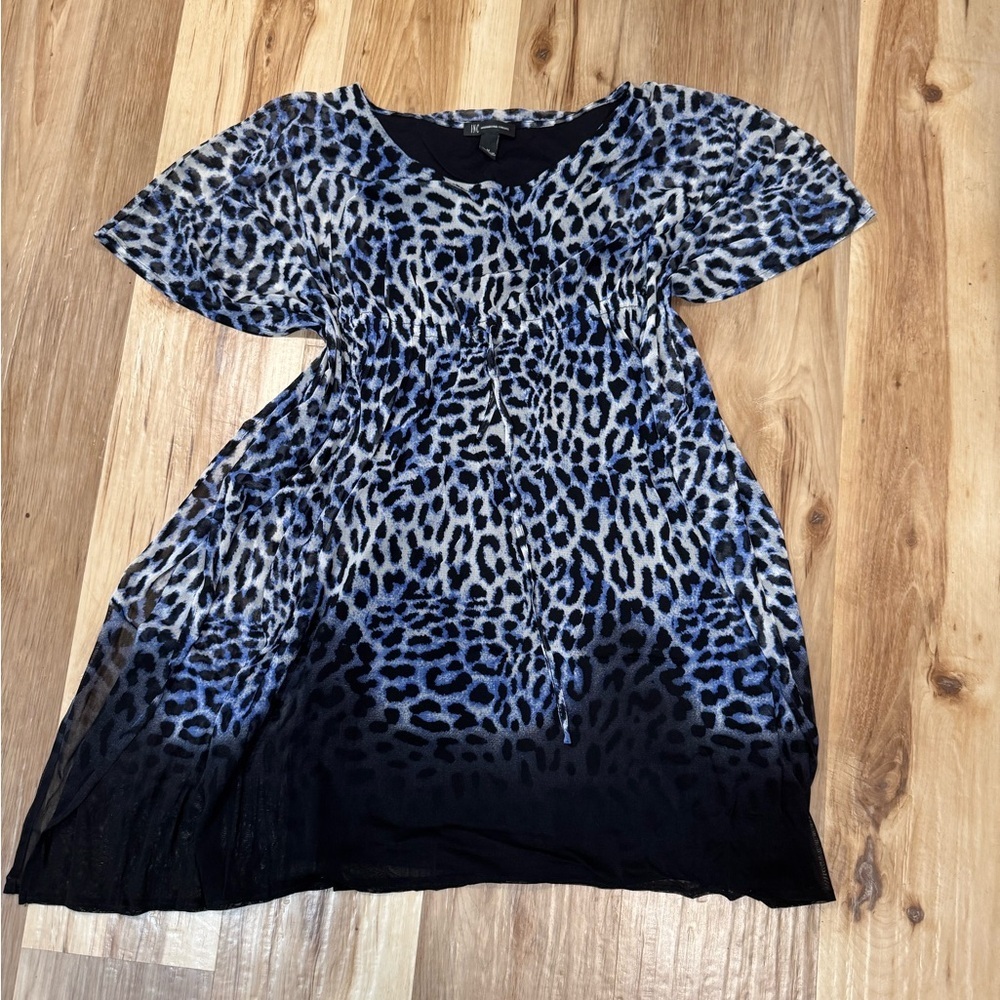 INC. Stylish Leopard Print Kids Dress